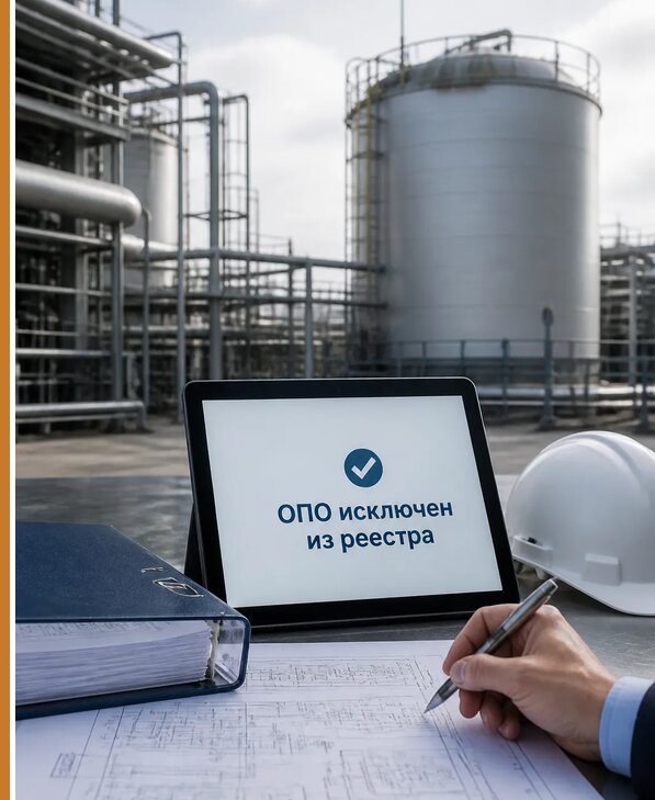 Исключение ОПО из госреестра в Таре от 30864 р. | Авеста ОТиПБ